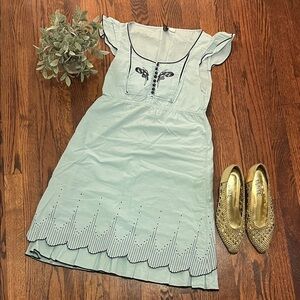 Adorable Mint Green Butterfly Dress 🦋